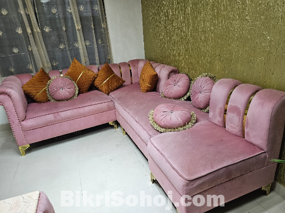 L shape sofa